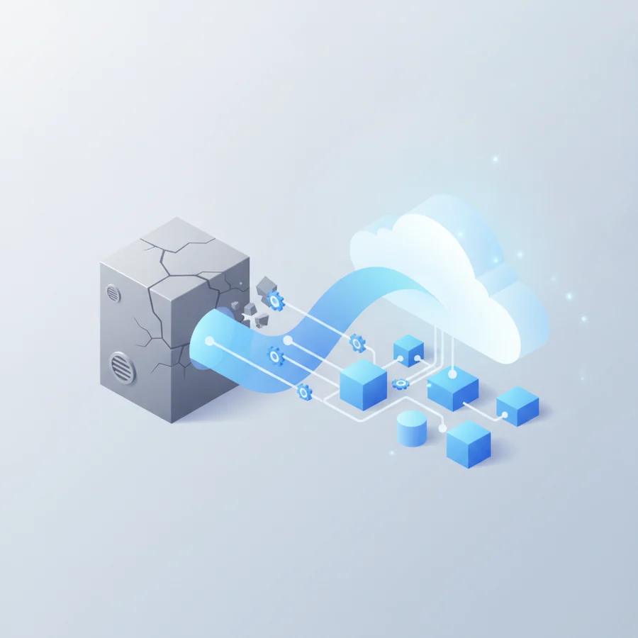 Legacy systems modernization to the cloud
